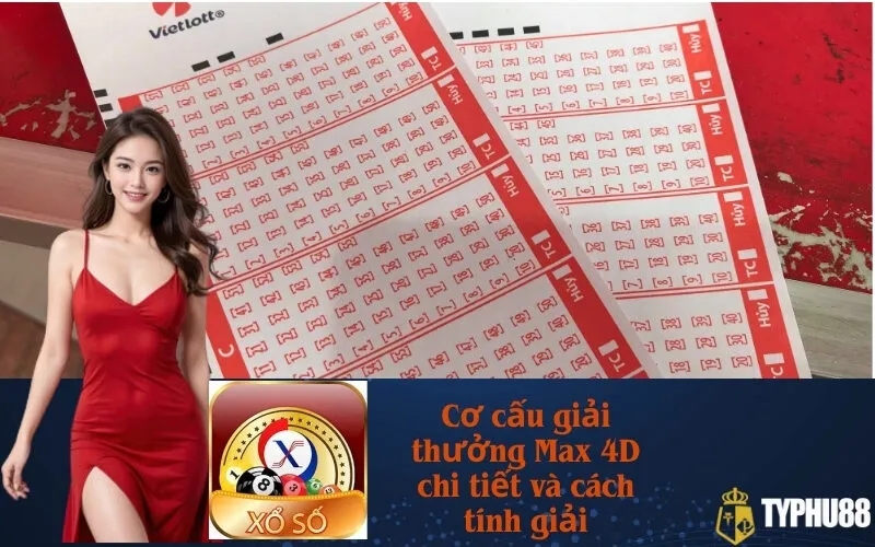 Cơ cấu giải thưởng Max 4D chi tiết và cách tính giải